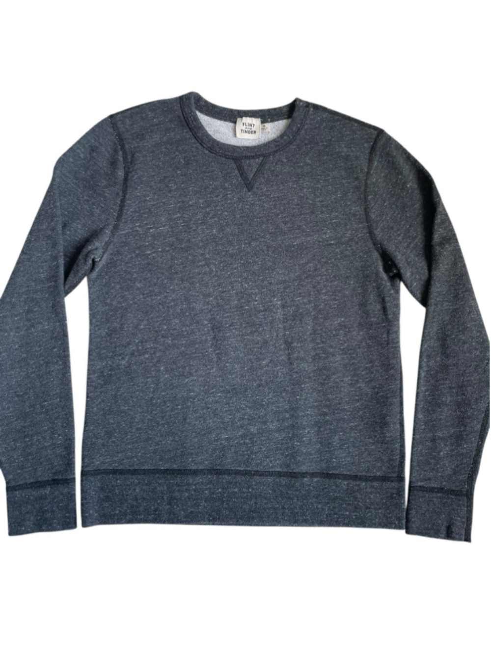 Flint And Tinder Reversible French Terry Sweatshirt Mens S Crewneck Pullover